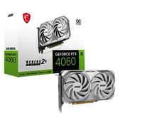 msi Gaming GeForce RTX 4060 8GB GDRR6 128-Bit HDMI/DP Nvlink TORX Fan 4.0 Ada Lovelace Architecture Graphics Card (RTX 4060 Ventus 2X White 8G OC)