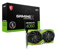 MSI Gaming GeForce RTX 4060 8GB GDRR6 128-Bit HDMI/DP Nvlink TORX Fan 5.0 Ada Lovelace Architecture Graphics Card (RTX 4060 Gaming X NV Edition 8G)