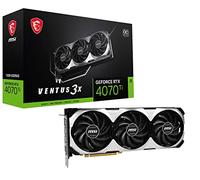 MSI Gaming GeForce RTX 4070 Ti 12GB GDRR6X 192-Bit HDMI/DP Nvlink TORX Fan 4.0 Ada Lovelace Architecture Graphics Card (RTX 4070 Ti Ventus 3X 12G OC)