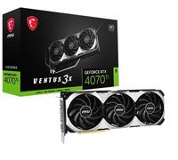 MSI Gaming GeForce RTX 4070 Ti 12GB GDRR6X 192-Bit HDMI/DP Nvlink Tri-Frozr 3 Ada Lovelace Architecture Graphics Card (RTX 4070 Ti Ventus 3X E 12G OC)