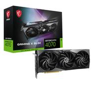 MSI GAMING GEFORCE RTX 4070 X SLIM 12G graphics card NVIDIA 12 GB GDDR6X