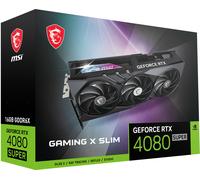 MSI GAMING GeForce RTX 4080 SUPER 16G X SLIM NVIDIA 16 GB GDDR6X
