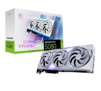 MSI GAMING GEFORCE RTX 5080 16G TRIO OC WHITE graphics card NVIDIA 16 GB GDDR7