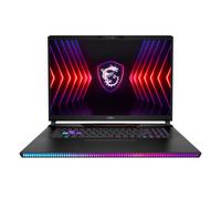 MSI Gaming Raider GE78 HX 14VIG-645UK Intel® Core™ i9 i9-14900HX Laptop 43.2 cm (17") Quad HD+ 64 GB DDR5-SDRAM 2 TB SSD NVIDIA GeForce RTX 4090 Wi-Fi 7 (802.11be) Windows 11 Pro Black