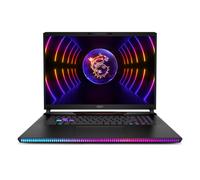 MSI Gaming RAIDER GE78HX 13VG-096UK laptop Intel® Core™ i9 i9-13980HX 43.2 cm (17") Quad HD+ 16 GB DDR5-SDRAM 1 TB SSD NVIDIA GeForce RTX 4070 Wi-Fi 6E (802.11ax) Windows 11 Home Black