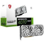 MSI Gaming RTX 4070 Ti Super 16G Ventus 2X White OC Graphics Card (NVIDIA RTX 4070 Ti Super, 256-Bit, Extreme Clock: 2655 MHz, 16GB GDRR6X 21 Gbps, HDMI/DP, Ada Lovelace Architecture)