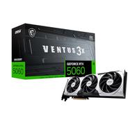 msi Gaming RTX 5060 8G Ventus 3X OC Graphics Card (8GB GDDR7,128-bit, Extreme Performance: 2550MHz, DisplayPort x3 2.1a, HDMI 2.1b, NVIDIA Blackwell Architecture)