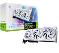 MSI Gaming RTX 5060 Ti 8G Gaming Trio OC White Graphics Card (8GB GDDR7,128-bit, Extreme Performance: 2662 MHz, DisplayPort x3 2.1a, HDMI 2.1b, NVIDIA Blackwell Architecture