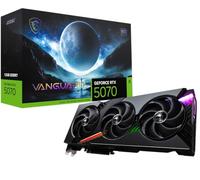 MSI Gaming RTX 5070 12G Vanguard SOC Graphics Card (12GB GDDR7, 192-bit, Extreme Performance: 2655 MHz, DisplayPort x3 2.1a, HDMI 2.1b, NVIDIA Blackwell Architecture)