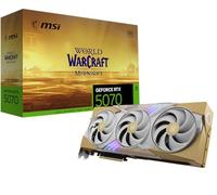 msi Gaming RTX 5070 12G World of Warcraft Midnight Light Edition OC Graphics Card (12GB GDDR7, 192-bit, Extreme Performance: 2625 MHz, DisplayPort x 3 2.1a, HDMI 2.1b, NVIDIA Blackwell Architecture)