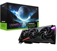 MSI Gaming RTX 5070 Ti 16G Vanguard SOC Graphics Card (16GB GDDR7, 256-bit, Extreme Performance: 2602 MHz, DisplayPort x3 2.1a, HDMI 2.1b, NVIDIA Blackwell Architecture)