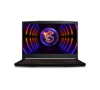 MSI Gaming Thin GF63 12UCX-472UK Intel® Core™ i5 i5-12450H Laptop 39.6 cm (15.6") Full HD 16 GB DDR4-SDRAM 512 GB SSD NVIDIA GeForce RTX 2050 Wi-Fi 6 (802.11ax) Windows 11 Home Black