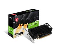 MSI Gaming GeForce GT 1030 4GHD4 LP OC Low Profile Graphics Card (Boost Clock: 1430 MHz, Memory Speed: 2100 MHz, 4GB DDR4, 64-bit, DP/HDMI)