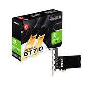 MSI Geforce GT 710 2GD3H 4HDMI pci_e Graphic Card - NVIDIA Geforce GT 710 GPU, GDDR3 2GB DDR3 64-Bit Memory, PCI Express Gen 2.0 X1 Interface, Upto 954 Mhz