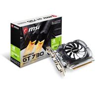 MSI GeForce GT 730 Fermi DDR3 128-bit 2GB DirectX 12 (N730 2GD3V3)