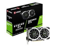MSI GeForce GTX 1650 D6 VENTUS XS OC Graphics Card '4GB GDDR6, 1620MHz, 128-bit, PCI Express x16 Gen 3, DisplayPort, HDMI, DVI-D, Dual Fan Cooling System'