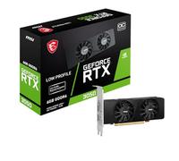 MSI GEFORCE RTX 3050 LP 6G OC graphics card NVIDIA 6 GB GDDR6