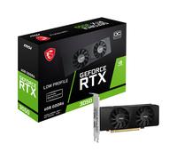MSI GEFORCE RTX 3050 LP E 6G OC graphics card NVIDIA 6 GB GDDR6