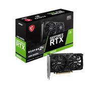 MSI GeForce RTX 3050 VENTUS 2X 6G OC Gaming Graphics Card - 6GB GDDR6, 1492 MHz, PCI Express Gen 4, 96-bit, 1x DP (v1.4a), 2x HDMI 2.1 (Supports 4K)