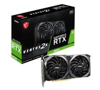 MSI GeForce RTX 3050 VENTUS 2X 8G OC Gaming Graphics Card - 8GB GDDR6X, 1807 MHz, PCI Express Gen 4 x 8, 128-bit, 3x DP v 1.4a, HDMI 2.1 (Supports 4K)