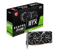 MSI GeForce RTX 3050 VENTUS 2X XS 8G OC Gaming Graphics Card - 8GB GDDR6X, 1807 MHz, PCI Express Gen 4 x 8, 128-bit, 1x DP v 1.4a, HDMI 2.1 (Supports 4K)