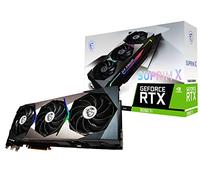 MSI GeForce RTX 3090 Ti SUPRIM X 24G Gaming Graphics Card - 24GB GDDR6X, 1950 MHz, PCI Express Gen 4, 384-bit, 3x DP v 1.4a, HDMI 2.1 (Supports 4K & 8K HDR)