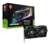 MSI GeForce RTX 4060 GAMING X 8G Graphics Card - RTX 4060 GPU, 8GB GDDR6 (17Gbps/128-bit), PCIe 4.0 - TWIN FROZR 9 (2 x TORX Fan 5.0), RGB - HDMI 2.1, DisplayPort 1.4a