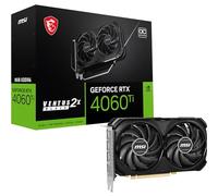 MSI VENTUS GeForce RTX 4060 Ti 2X BLACK 8G OC NVIDIA 8 GB GDDR6