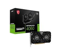 MSI VENTUS GEFORCE RTX 4060 2X BLACK 8G OC graphics card NVIDIA 8 GB GDDR6