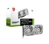 MSI GeForce RTX 4070 SUPER 12G VENTUS 2X WHITE OC NVIDIA 12 GB GDDR6X