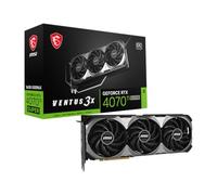 MSI GeForce RTX 4070 Ti SUPER 16G VENTUS 3X OC Graphics Card - 16GB GDDR6X, 2655 MHz, PCI Express Gen 4, 256-bit, 3x DP v1.4a, HDMI 2.1a (Supports 4K & 8K HDR)