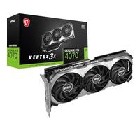 MSI GeForce RTX 4070 VENTUS 3X E1 12G OC Graphics Card - RTX 4070 GPU, 12GB GDDR