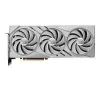 MSI GeForce RTX 4080 16GB GAMING X SLIM WHITE Gaming Graphics Card - 16GB GDDR6X, 2595 MHz, PCI Express Gen 4, 256-bit, 2x DP v 1.4a, HDMI 2.1a (Supports 4K & 8K HDR) + Indiana Jones
