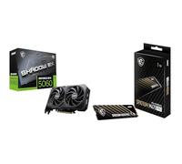 MSI GeForce RTX 5060 8G SHADOW 2X OC Graphics Card GDDR7, PCIe 5.0, HDMI 2.1b, DP 2.1b / MSI SPATIUM M470 PRO SSD 1TB - PCIe 4.0 NVMe M.2 Internal Solid State Drive, 6000MB/s Read & 4500MB/s Write