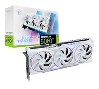 MSI GeForce RTX 5060 Ti 16G GAMING TRIO OC WHITE Graphics Card - RTX 5060 Ti GPU, 16GB GDDR7 (28Gbps/128-bit), PCIe 5.0 - TRI FROZR 4 (3 x STORMFORCE FAN) - RGB - HDMI 2.1b, DisplayPort 2.1b