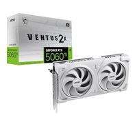 MSI GeForce RTX 5060 Ti 16G VENTUS 2X OC PLUS Graphics Card - RTX 5060 Ti GPU, 16GB GDDR7 (28Gbps/128-bit), PCIe 5.0 - DUAL-Fan Thermal Design (2 x STORMFORCE FAN) - HDMI 2.1b, DisplayPort 2.1b