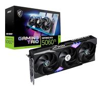 MSI GeForce RTX 5060 Ti 8G GAMING TRIO OC Graphics Card - RTX 5060 Ti GPU, 8GB GDDR7 (28Gbps/128-bit), PCIe 5.0 - TRI FROZR 4 (3 x STORMFORCE FAN) - RGB - HDMI 2.1b, DisplayPort 2.1b