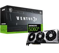 MSI GeForce RTX 5060 Ti Ventus 3x OC 16GB GDDR7 PCI-Express Graphics Card