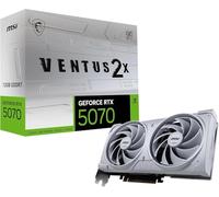 MSI GeForce RTX 5070 12GB VENTUS 2X OC WHITE GDDR7 Graphics Card