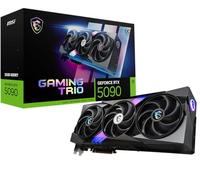 MSI GeForce RTX 5090 32G GAMING TRIO OC Graphics Card - RTX 5090 GPU, 32GB GDDR7 (28Gbps/512-bit), PCIe 5.0 - TRI FROZR 4 (3 x STORMFORCE Fan), Gaming & Silent mode - HDMI 2.1b, DisplayPort 2.1b