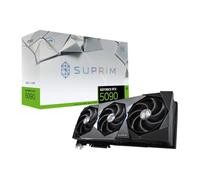 MSI NVIDIA GeForce RTX 5090 32G SUPRIM SOC GDDR7 512bit Gaming Graphics card, Boost Clock up to 2580 MHz, PCIe Gen 5, DLSS 4, DP 2.1 x 3, HDMI 2.1 x 1, ATX