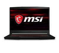 MSI GF63 15.6" 144 Hz Gaming Laptop Intel Core i5-11400H RTX 3050 TI 16GB 512GB NVMe SSD Win11 (11UC-263), GF6311263, Black