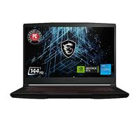 MSI GF63 Slim Gaming Notebook - 11th Generation Intel Core i5, GeForce RTX 2050, 15.6 Inch FHD, 144Hz, 8GB DDR4, 512GB NVMe SSD, Cooler Boost 5, Win 11: Black 11UCX-1424US