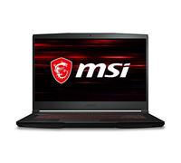 MSI GF63 Thin 9SC-614 15.6" Gaming Laptop, Intel Core i5-9300H, NVIDIA GTX 1650, 8GB, 512GB NVMe SSD, Win10