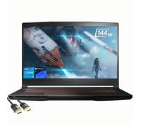 msi GF63 Thin Gaming Laptop, 15.6" FHD IPS 144Hz Display, 11th Gen Intel 6-Core i5-11400H, GeForce RTX 3050, 32GB RAM, 2TB PCIe SSD, Thunderbolt 4, WiFi6, Backlit Keyboard, PDG HDMI Cable, Win 11 Pro