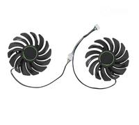 MSI GTX 1660 1660Ti 2060 SUPER VENTUS GP Gaming and Gaming X Series GPU Replacement Fan for MSI Graphics Cards, Air Cooling, 12V, 4-Pin Graphics Card Cooler, VGA Card Replacement GPU Fan