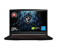MSI GV15 15.6" 144Hz Gaming Laptop: Intel Core i5-11400H GTX 1650 8GB 256GB NVMe SSD, Wi-Fi 6, USB Type-C, Audio Immersion Nahimic 3, Win 11: Black 11SC-633