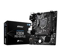 MSI H310M PRO-VDH PLUS Motherboard 'mATX, LGA1151, DDR4, LAN, USB 3.1 Gen1, HDMI, DVI-D, VGA, Intel 8th and 9th Gen'