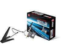 MSI Herald-BE NCM865 WI-FI 7 (Wi-Fi 7, 802.11BE, Bluetooth 5.4, PCIe, Multi-Link Operation Technology, External Antenna)