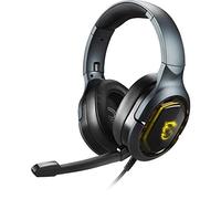MSI Immerse GH50 7.1 Surround Sound RGB Mystic Light Metal Construction Foldable Headband Design Gaming Headset, Large